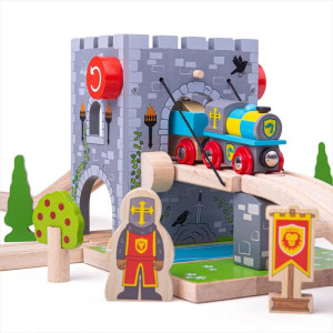 Średniowieczny Most Zwodzony Bigjigs Rail- sklep z zabawkami online