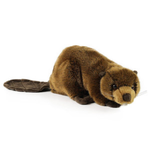 Pluszowy bóbr 28 cm Rappa- sklep z zabawkami online