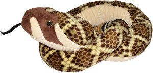 Grzechotnik diamentowy wąż maskotka dla dziecka 137 cm Snakesss Wild Republic- sklep z zabawkami online