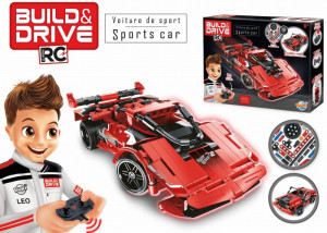 Samochód sportowy zdalne sterowanie samodzielny montaż Buki- sklep z zabawkami online