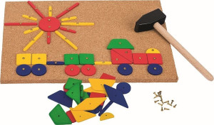 Elementy do przybijania na tablicy korkowej, XXL, 102 części- sklep z zabawkami online