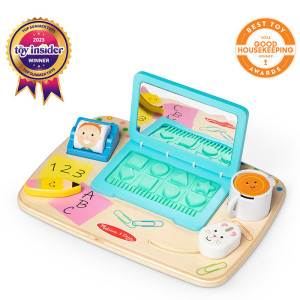 Drewniany komputer do zabawy Melissa & Doug- sklep z zabawkami online