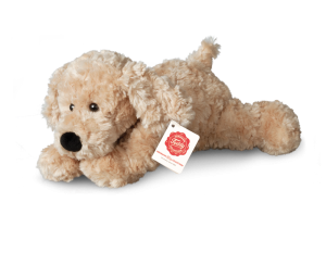 Maskotka Beżowy Piesek Wiotki z oklapniętymi uszkami 28 cm Teddy Hermann- sklep z zabawkami online