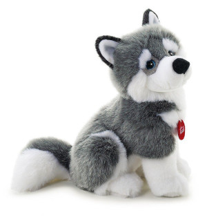 Pluszak pies - husky Marcus, 34 cm- sklep z zabawkami online
