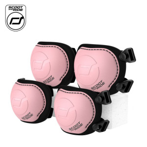SCOOTANDRIDE Zestaw ochraniaczy dla dzieci S Rose- sklep z zabawkami online