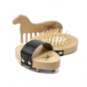 Zestaw do pielęgnacji konia 8el Hobby Horse akcesoria- sklep z zabawkami online