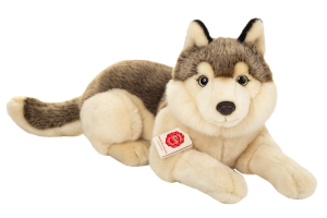 Maskotka Wilk leżący 40 cm Teddy Hermann- sklep z zabawkami online