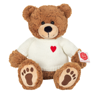 Maskotka miś pluszowy 30 cm w swetrze Percy Teddy Hermann- sklep z zabawkami online