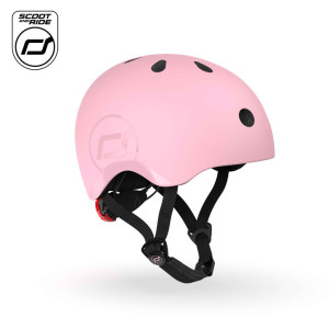 SCOOTANDRIDE Kask S-M dla dzieci 3+ Rose- sklep z zabawkami online