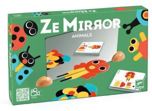 Gra edukacyjna dla dzieci Odbicie lustrzane Ze Mirror Animals DjecoDJ06483- sklep z zabawkami online