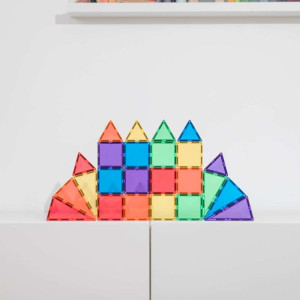 Klocki magnetyczne dla dzieci Rainbow Mini Pack 24 el Connetix- sklep z zabawkami online
