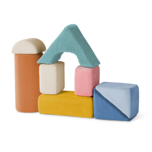 Duże Pluszowe Klocki Kontrukcyjne dla Dzieci Tumble-y Towers B.Toys BX2452Z- sklep z zabawkami online
