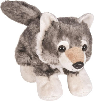 Wilk maskotka dla dziecka 20 cm Hug'ems Wild Republic- sklep z zabawkami online