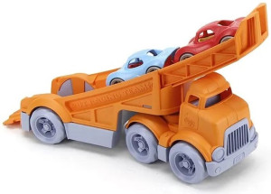 Zestaw ciężarówka rampa wyścigowa z samochodami Green Toys- sklep z zabawkami online