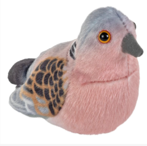 Ptak Gołąb Żółwiowy maskotka dla dziecka 13 cm RSPB Wild Republic- sklep z zabawkami online