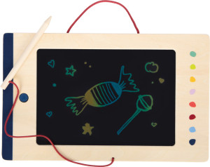 Przenośna tablica edukacyjna do nauki pisania i rysowania z uchwytem Educate Small Foot- sklep z zabawkami online