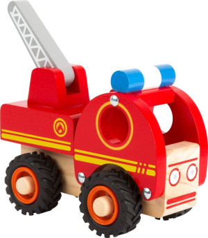 Drewniany wóz strażacki Small Foot- sklep z zabawkami online