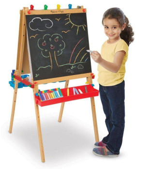 Drewniana tablica z regulacją dla dzieci Deluxe Melissa & Doug- sklep z zabawkami online