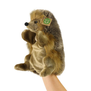 Pluszowy jeż pacynka na rękę 25 cm Rappa- sklep z zabawkami online
