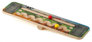 Drewniana deska do balansowania z labiryntem Wyścig Erzi- sklep z zabawkami online