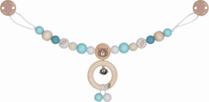 Drewniana przywieszka do wózka miś Goki Baby- sklep z zabawkami online