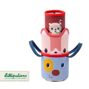 Lilliputiens 3 kubeczki do kąpieli Piesek Jules 6 m+- sklep z zabawkami online
