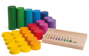 Drewniana Gra edukacyjna Liczenie do 10 Erzi- sklep z zabawkami online