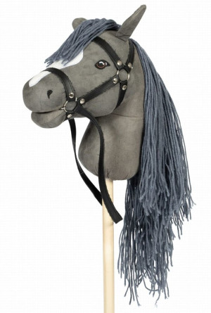 Hobby Horse Koń na kiju Astrup szary- sklep z zabawkami online
