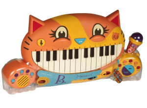 Pomarańczowe pianinko dla dzieci Kotek B.Toys- sklep z zabawkami online