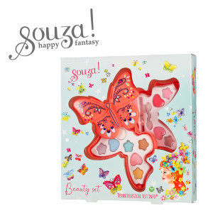 Souza! Kasetka z kosmetykami dla dzieci Motyl 13 el. 107300- sklep z zabawkami online