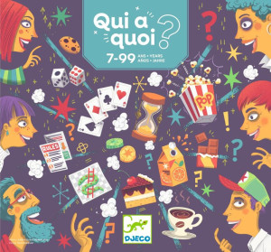 Gra logiczna Qui-a-quoi? DJ00829- sklep z zabawkami online