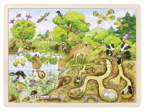 Puzzle, odkrywanie natury, 96 el.- sklep z zabawkami online