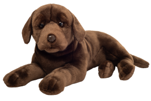 Maskotka Labrador Czekoladowy leżący 50 cm Teddy Hermann- sklep z zabawkami online