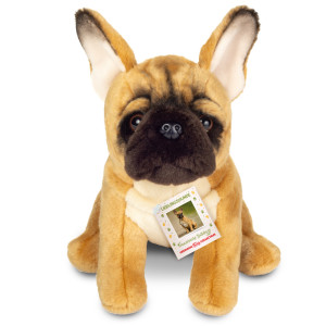 Maskotka Buldog Francuski siedzący 27 cm Teddy Hermann- sklep z zabawkami online