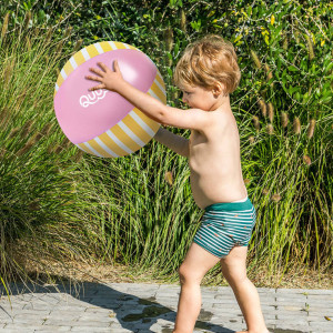Piłka plażowa 30 cm Banana Pink Quut- sklep z zabawkami online