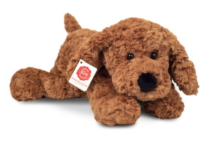 Maskotka Brązowy Piesek Wiotki z oklapniętymi uszkami 28 cm Teddy Hermann- sklep z zabawkami online