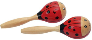 Marakas biedronka 2 sztuki- sklep z zabawkami online