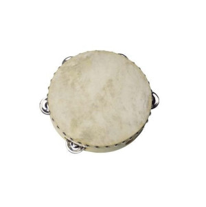 Tamburyn z 5 dzwonkami, skóra naturalna- sklep z zabawkami online