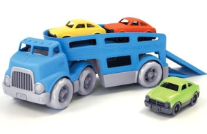 Ciężarówka z lawetą i samochodzikami Green Toys- sklep z zabawkami online