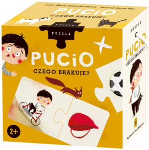 Pucio. Puzzle: Czego brakuje? Nasza Księgarnia- sklep z zabawkami online