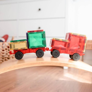 Klocki magnetyczne dla dzieci Rainbow Motion Pack 24 el Connetix- sklep z zabawkami online