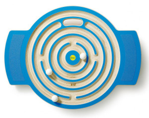 Drewniana deska do balansowania z labiryntem Erzi- sklep z zabawkami online