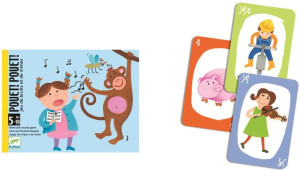 Gra karciana kalambury "Pouet! Pouet!" Djeco- sklep z zabawkami online
