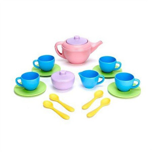 Zestaw do herbaty, 17 elementów, Green Toys- sklep z zabawkami online