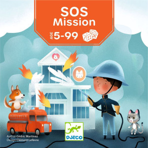 Gra planszowa SOS MISSION DJ00831- sklep z zabawkami online