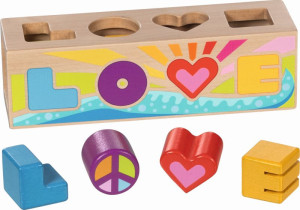 Sorter kształtów dla dzieci Love Goki- sklep z zabawkami online