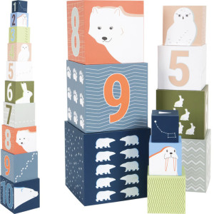 Piramida do układania wieża Arktyka Small Foot- sklep z zabawkami online