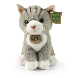 Pluszowy kot szary 23 cm Rappa- sklep z zabawkami online