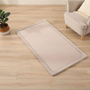 Mata piankowa dla dzieci Dywan do pokoju dziecięcego Coral Velvet z pianką memory 150 x 80 cm beżowy Hakuna Matte- sklep z zabawkami online