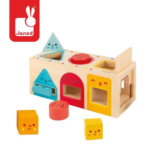 Sorter figur geometrycznych, Janod- sklep z zabawkami online